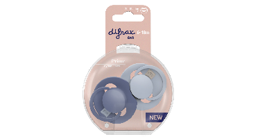 Difrax LOVI Prime Pacifier 6-18 Months - Blue