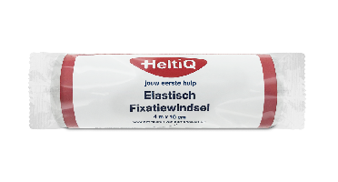 HeltiQ Elastisch Fixatiewindsel 4 m x 10 cm