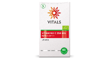 Vitals Vitamine C 250mg Biologisch Capsules