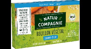 Natur Compagnie Groentebouillon Blokjes Zoutarm