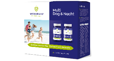 Vitakruid Multi Dag & Nacht HD 100% Vegan 2 x 30