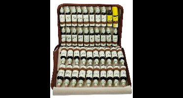 Bach Bloesem Set 20ml in Luxe Lederen Map