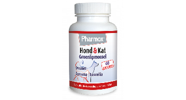 Pharmox Hond & Kat Groenlipmossel Capsules