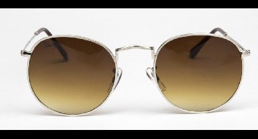 Melleson Zonnebril Rond Zilver