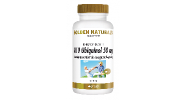 Golden Naturals Q10 Ubiquinol 50 mg Capsules