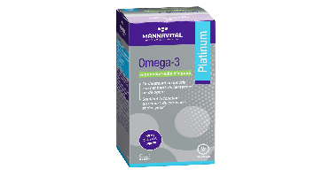 Mannavital Omega 3 Algenolie Platinum Softgels