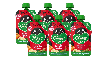 Olvarit 12m+ Banaan Kiwi Aardbei Knijpfruit