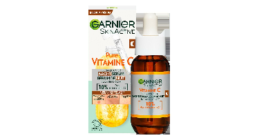 Garnier SkinActive Vitamine C* Anti-Pigmentvlekken Nachtserum met Hyaluronzuur