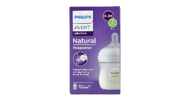 Avent Natural Response Babyfles 0-3 Maanden 125ml