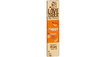 Lovechock Happy Orange 76% Chocolade