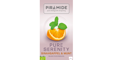 Piramide Pure Serenity Sinaasappel & Munt Thee