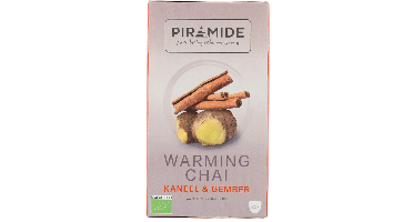 Piramide Warming Chai Kaneel & Gember Thee