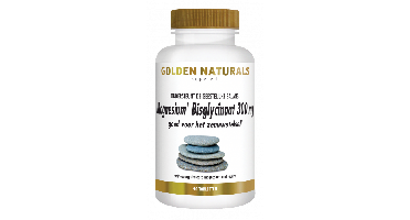 Golden Naturals Magnesium Bisglycinaat Tabletten