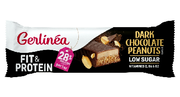 Gerlinéa Fit & Protein Maaltijdreep Dark Chocolate Peanuts