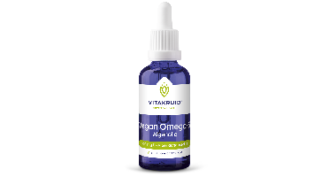 Vitakruid Vegan Omega 3 Algenolie 1250 Tryglyceriden 500 DHA