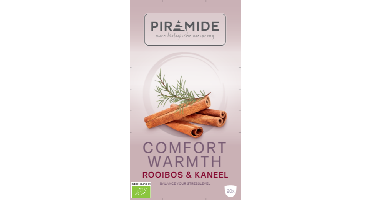 Piramide Comfort Warmth Rooibos & Kaneel Thee