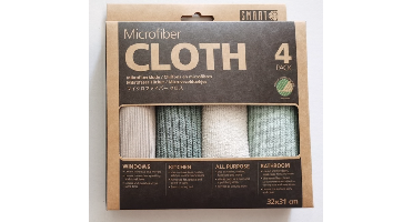 Smart Microfiber System Microvezeldoekjes Grijs