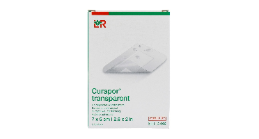 Lohmann & Rauscher Curapor Transparant wondverband 7x5cm