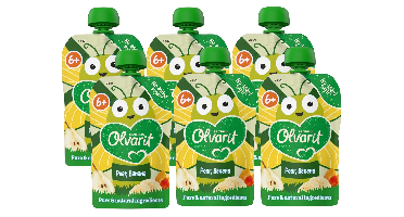 Olvarit 6m+ Peer Banaan Knijpfruit