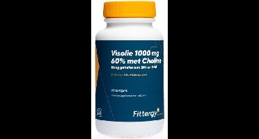Fittergy Visolie 1000mg 60% Met Choline Capsules