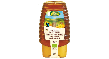 De Traay Biologische Fairtrade Bloemenhoning