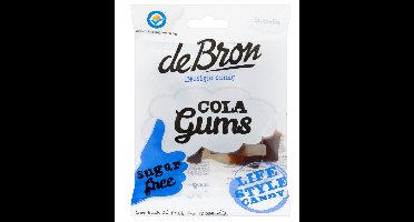 De Bron Suikervrije Cola Gums