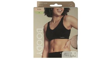 Boody Padded Shaper Crop Bra Nude M