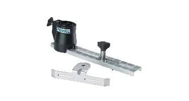 DREMEL Cirkelzaag- en Rechtegeleider, verstelbare diameter 2-30 cm, snijlijnbereik, geleiding voor Dremel-rotatietools