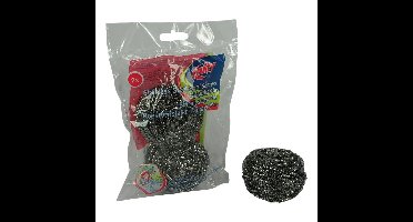 Multy Pannenspons RVS pak a 2 stuks