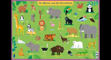 Deltas onderleggers - Dierentuindieren
