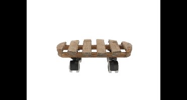 Esschert Design Plantentrolley bruin Ø29