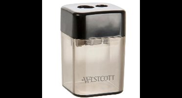 Westcott Puntenslijper dubbel zwart