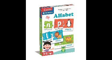 Clementoni alphabet puzzel karton