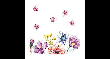 Duni Servetten Breezy Butterflies 24cm