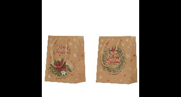 Decoris Cadeautas pakpapier H23cm