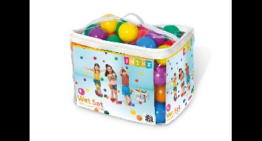 Intex ballenbak ballen 8cm 100 ballen