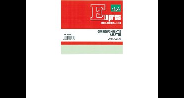 Sigel correspondentiekaarten A6 200 gr
