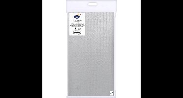 Duni Tafelkleed 138x220cm Zilver