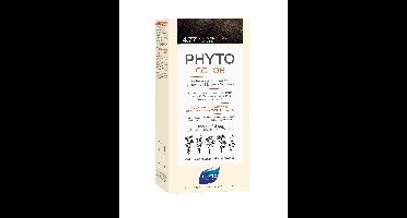 Phyto Phytocolor Haarverf Phyto Phytocolor Haarverfcolor Permanent Color 4.77 Châtain Marron Profond 1Pakket