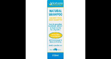 Grahams Natural Shampoo 250ml | Voor Gevoelige Hoofdhuid