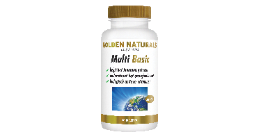 Golden Naturals Supplementen Multi Gold Basic Tabletten Immuunsysteem 30Tab