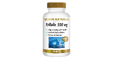 Golden Naturals Supplementen Krillolie 500mg 180Capsules