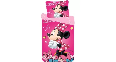 Disney Minnie Mouse Dekbedovertrek Strik - 140 x 200 cm - Katoen