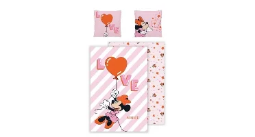 Disney Minnie Mouse dekbedovertrek Love Balloon 140 x 200 cm