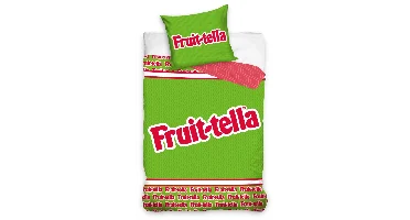 Dreamee Dekbedovertrek Fruit-tella 140 x 200 cm - 70 x 90 cm