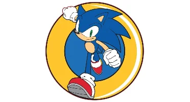 Sonic sierkussen 31 x 31 cm