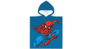 Spiderman poncho 50 x 100 cm