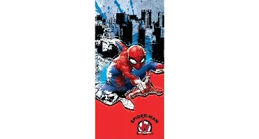 Spiderman strandlaken 70 x 140 cm - katoen