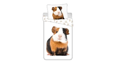 Sweet Home dekbedovertrek cavia 140 x 200 cm - 70 x 90 cm - Katoen
