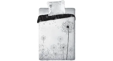 Dreamee Dekbedovertrek Paardenbloemen 140 x 200 cm 70 x 90 cm - 100% katoen